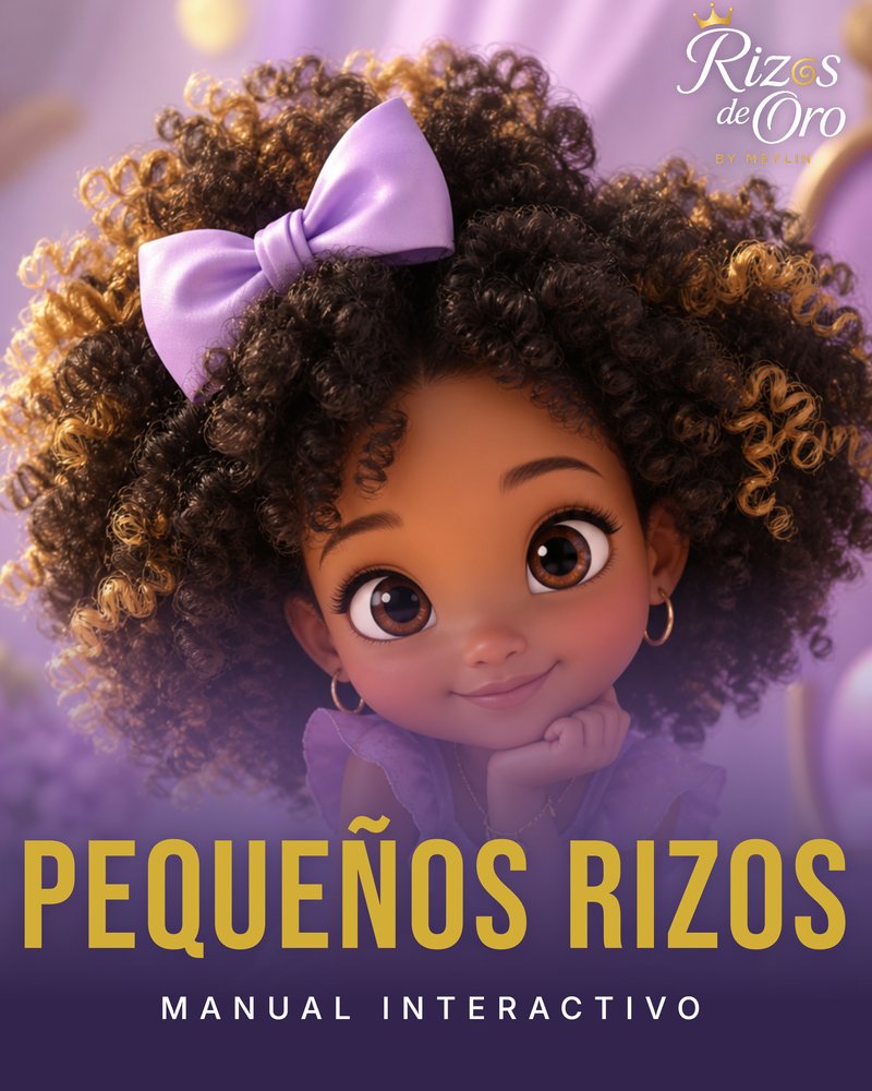 Portada de Pequeños Rizos, Manual Interactivo